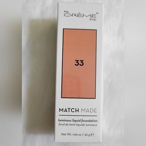 The Crème Shop Match Made Foundation - Tan